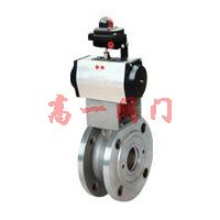 Q671F氣動對夾球閥